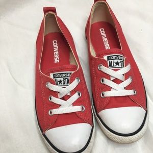 Red converse